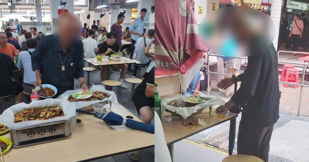 Chinatown Hawker Leftovers Consumption
