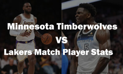 Minnesota Timberwolves vs Lakers Match Player Stats