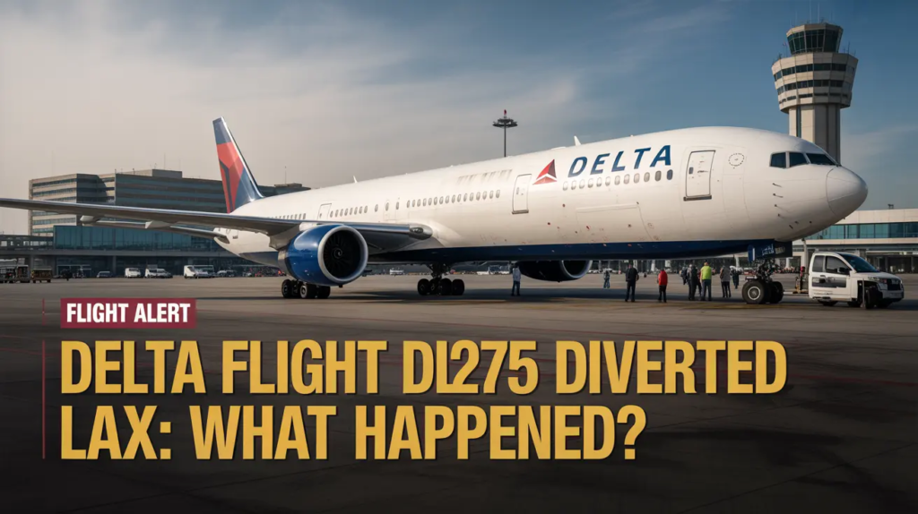 Delta flight dl275 diverted lax