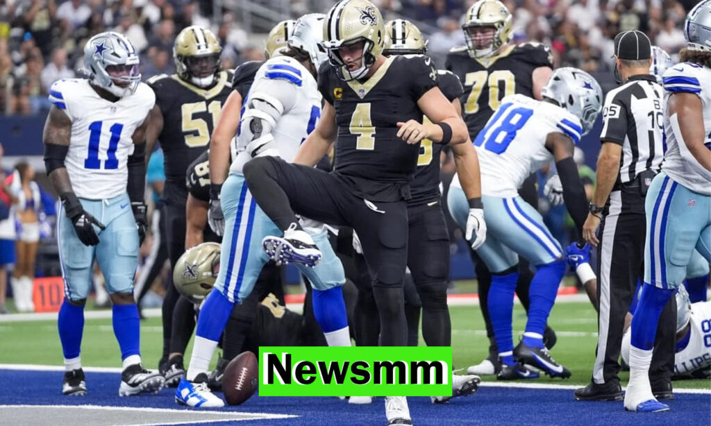 new orleans saints vs dallas cowboys match player stats
