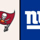 Tampa Bay Buccaneers vs New York Giants Match Player Stats